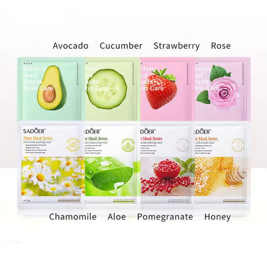 SADOR, Face Mask leave your face smooth and refreshed $3.00 for all..